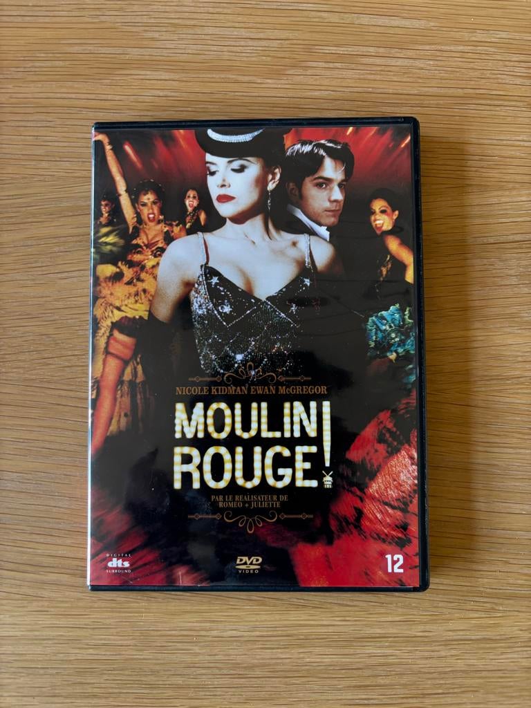 Moulin Rouge! DVD, Vanaf 12 jaar, Ophalen of Verzenden, Gebruikt