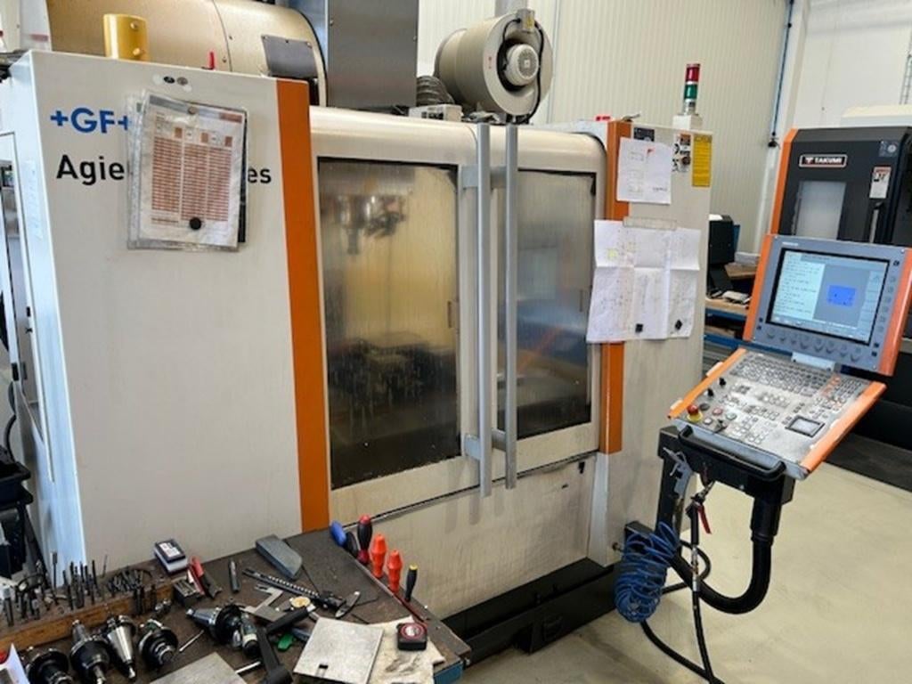Machining center (ver.) Agie Charmilles MIKRON VCE 800 PRO, Ophalen, Gebruikt, Metaal, Machine