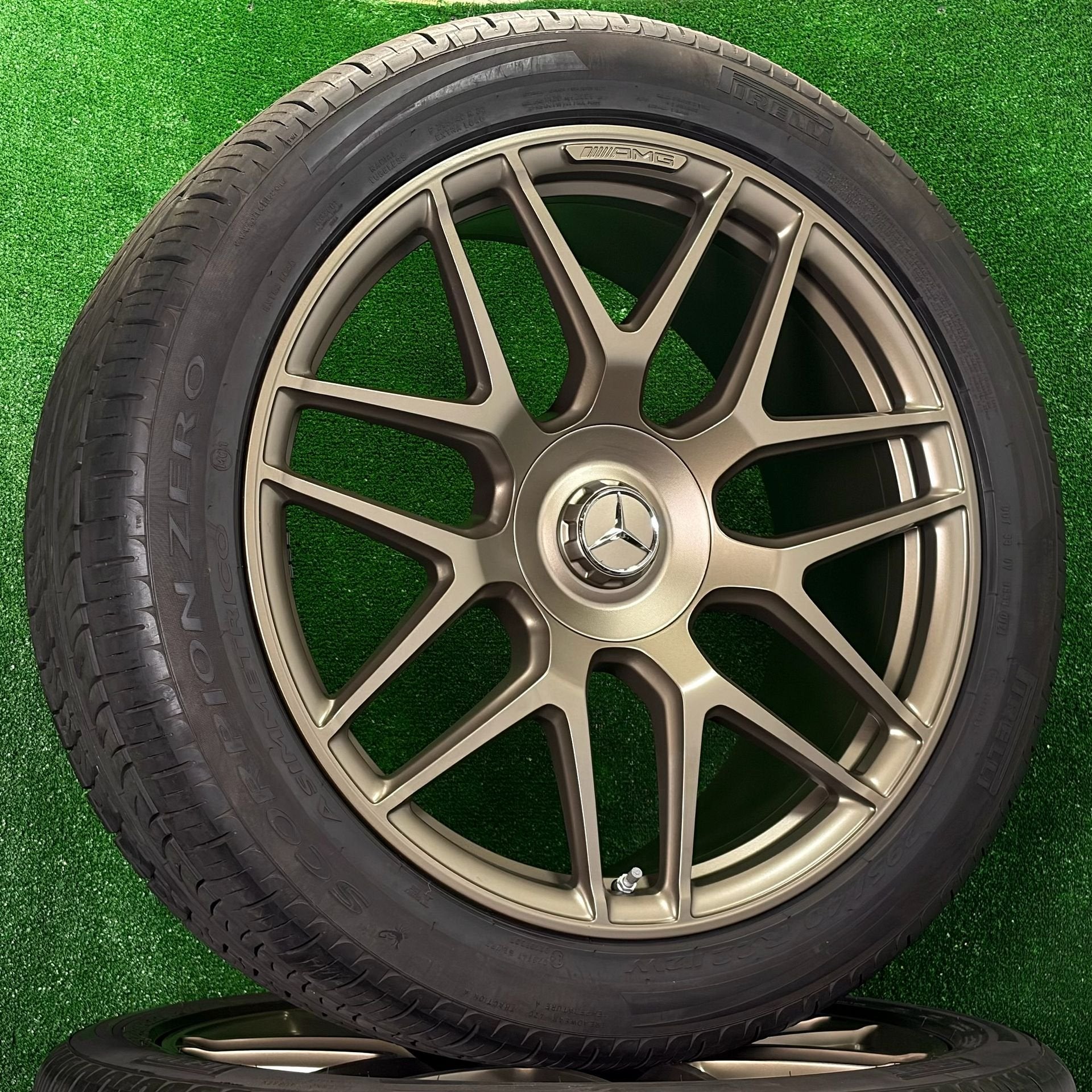 Orig. 22 inch Mercedes AMG velgen banden G-klasse W463 W464, Auto-onderdelen, Banden en Velgen, Gebruikt, 295 mm, -, -