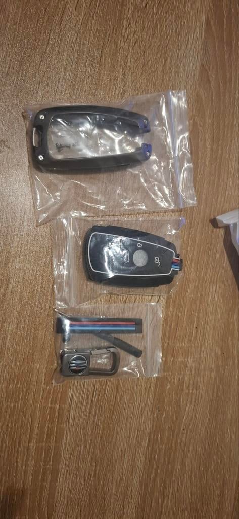 BMW Sleutel Hoes / Key Cover - Metaal - 3 Knoppen, Ophalen of Verzenden, Nieuw