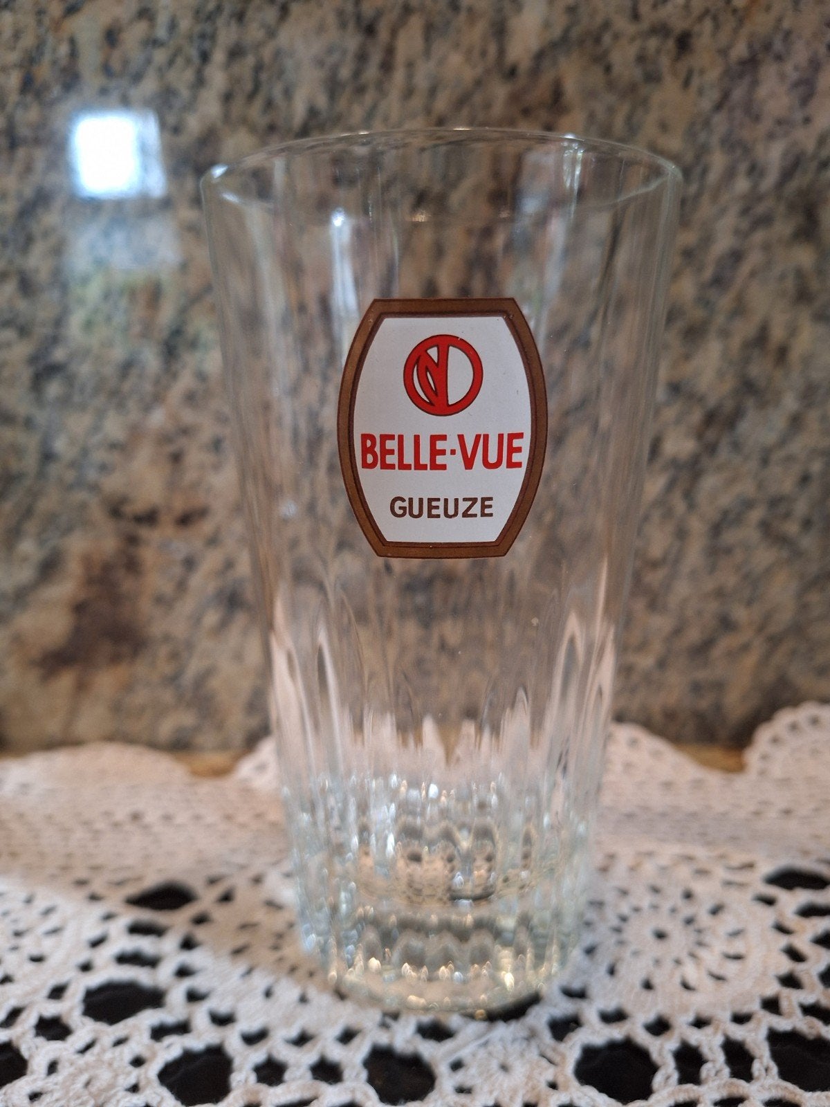 Belle-Vue Geuze glas, Verzamelen, Biermerken, Ophalen of Verzenden, Zo goed als nieuw, Glas of Glazen, Overige merken