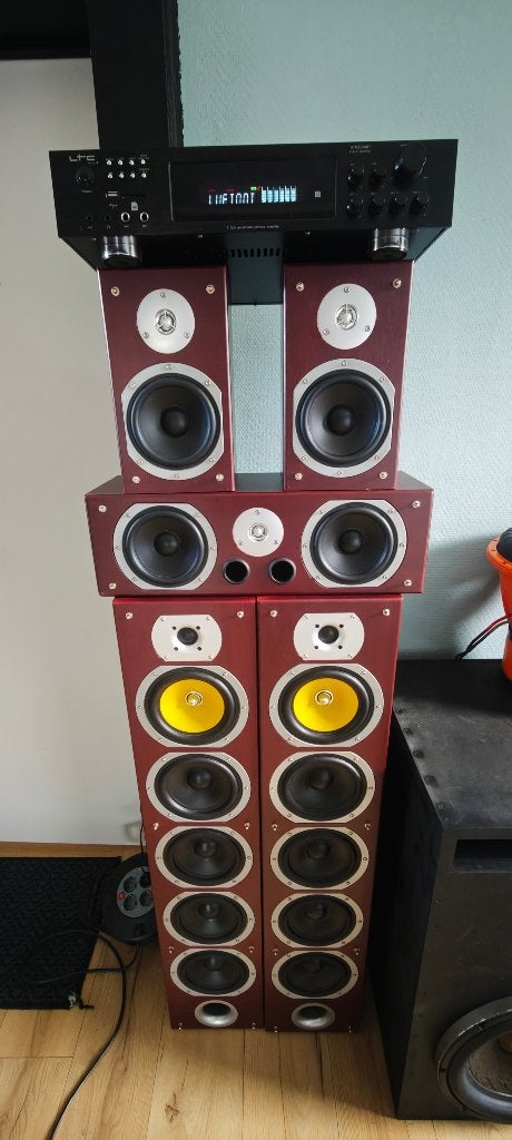 Bluetooth surround sound-systeem voor thuis, Audio, Tv en Foto, Luidsprekers, 150 watt of meer, Yamaha, Ophalen of Verzenden, Zo goed als nieuw