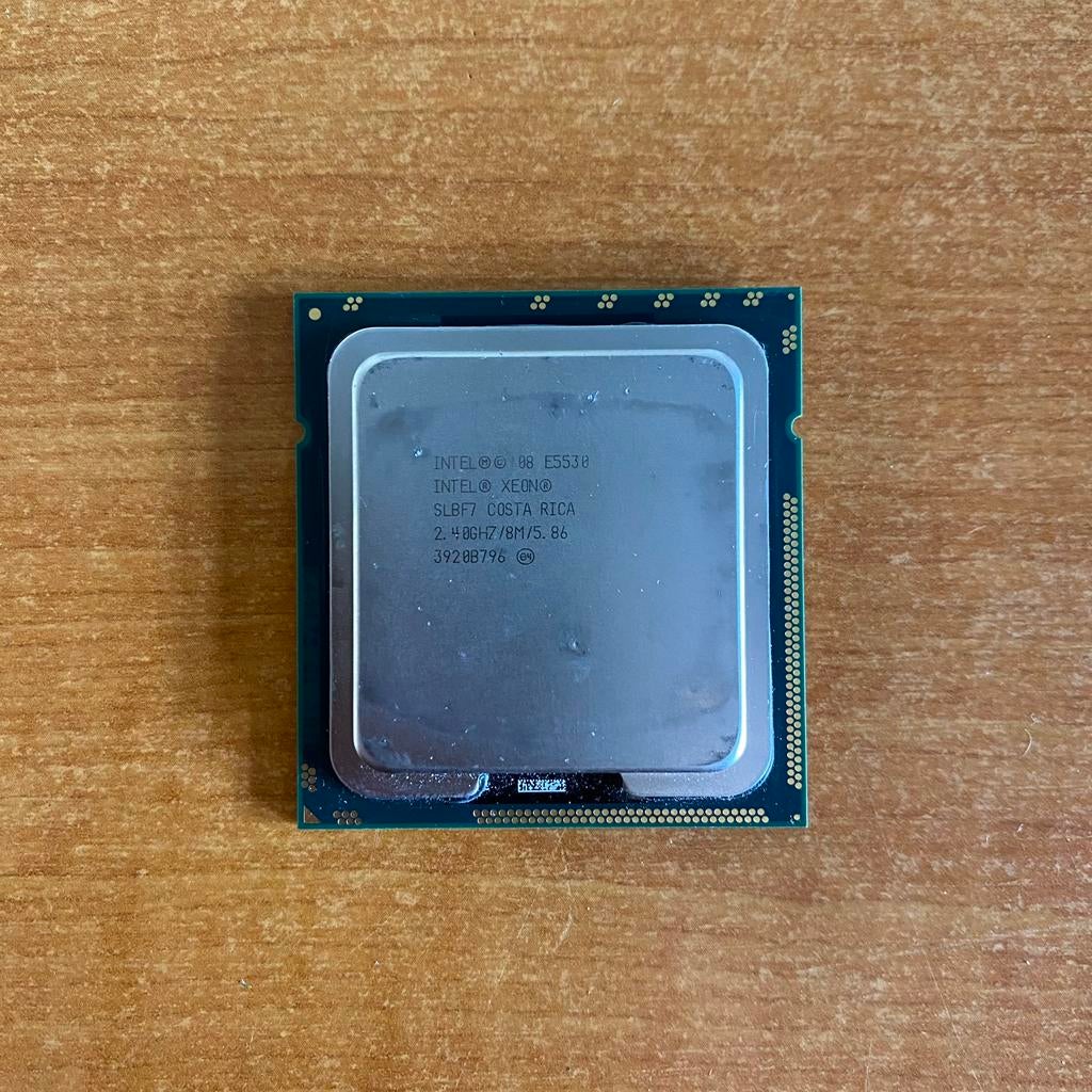 Intel Xeon E5530 @2,40GHz ( LGA 1366 ), Computers en Software, Processors, Gebruikt, 4-core, 2 tot 3 Ghz, Ophalen of Verzenden