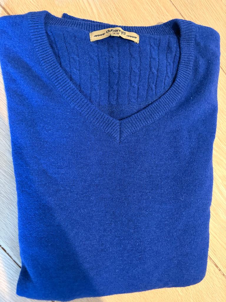 Dubarry trui, Ophalen of Verzenden, Zo goed als nieuw, Maat 48/50 (M), Blauw