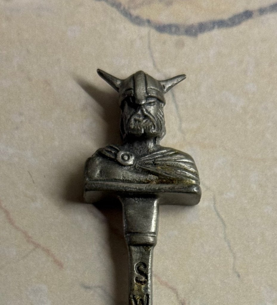 Lepeltje Vikingen Noormannen Zweden., Ophalen of Verzenden, Zo goed als nieuw