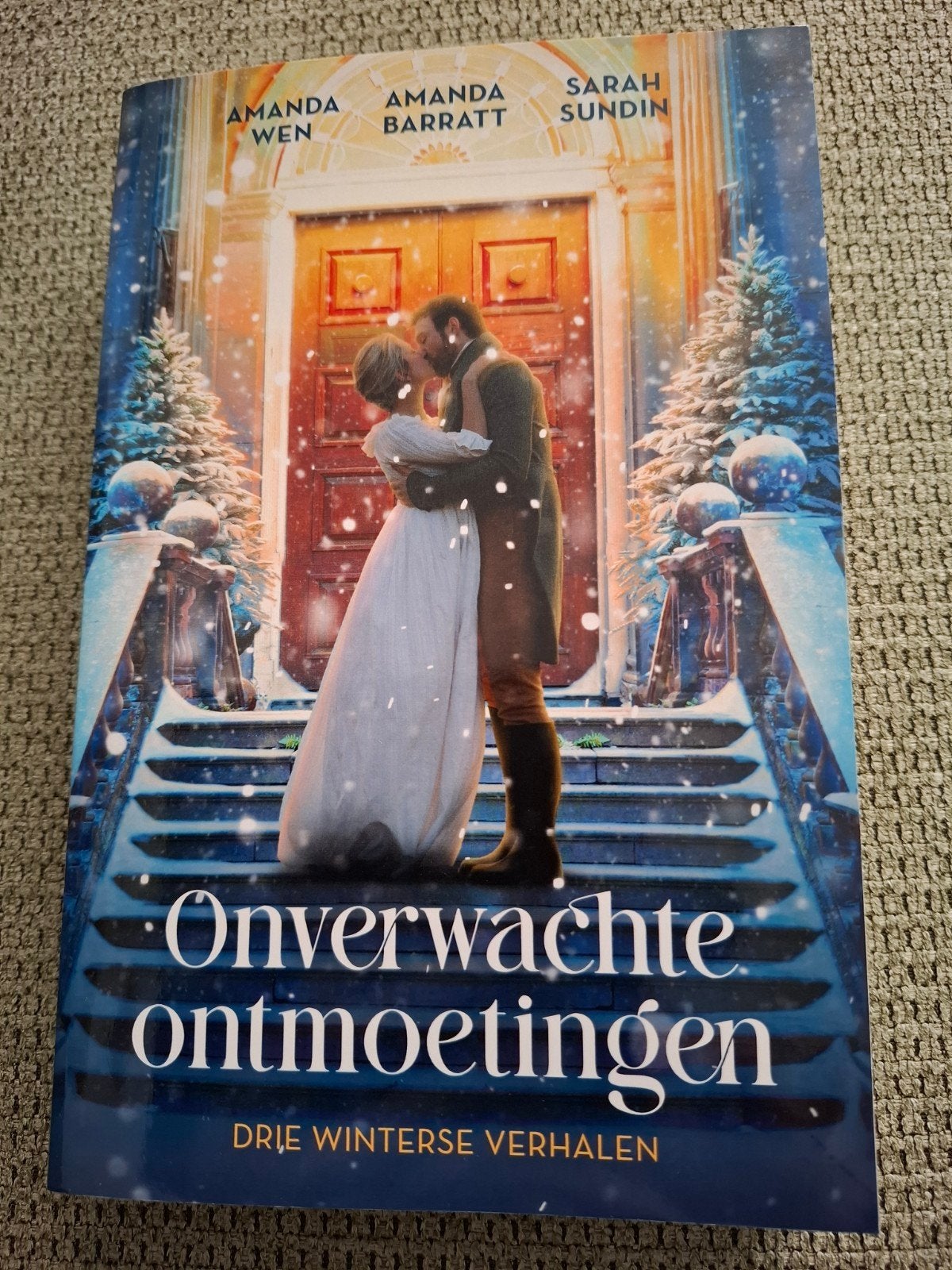 Onverwachte ontmoetingen - Drie winterse verhalen, Boeken, Ophalen of Verzenden, Zo goed als nieuw, Amanda Wen, Amanda Barratt, Sarah Sundin