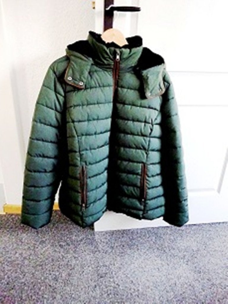 Mooie Winterjas ~ Donkergroen ~ Maat XL, Ophalen of Verzenden, Zo goed als nieuw, Maat 46/48 (XL) of groter, Groen
