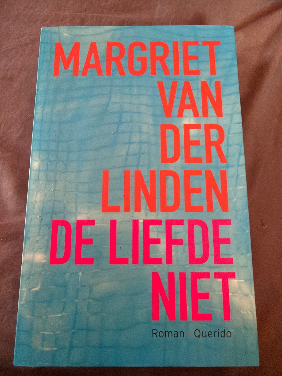 D4.  Margriet van der Linden - De liefde niet, Ophalen of Verzenden, Zo goed als nieuw, Margriet van der Linden