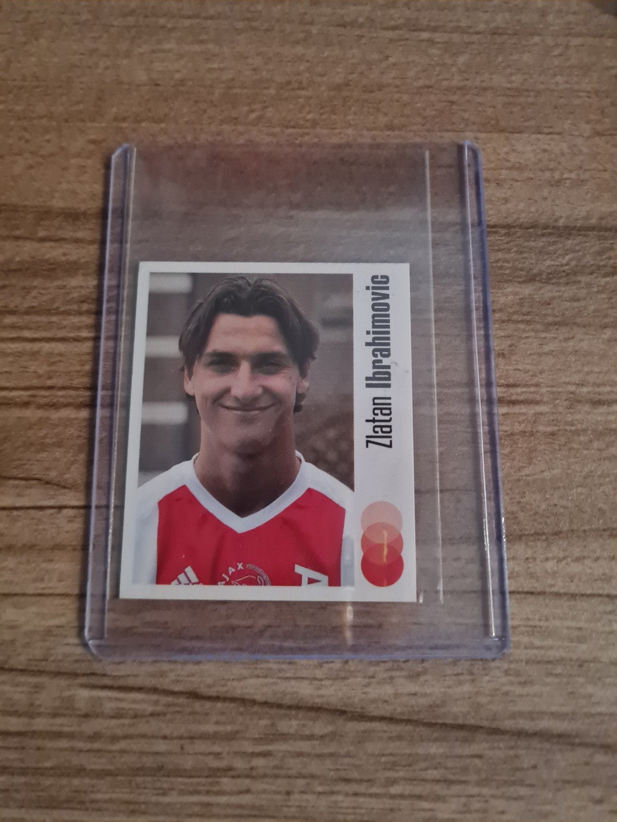 Panini Voetbal 04 Zlatan Ibrahimovic Rookie Kaart, Ophalen of Verzenden, Zo goed als nieuw, Ajax, Spelerskaart