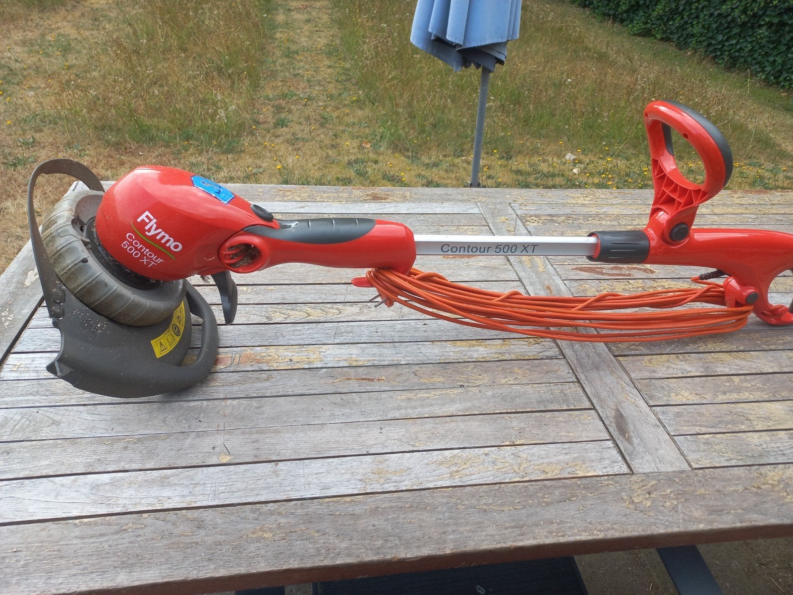 Flymo Contour 500 XT Grastrimmer - Elektrisch, Ophalen, Gebruikt, Flymo, 30 tot 50 cm