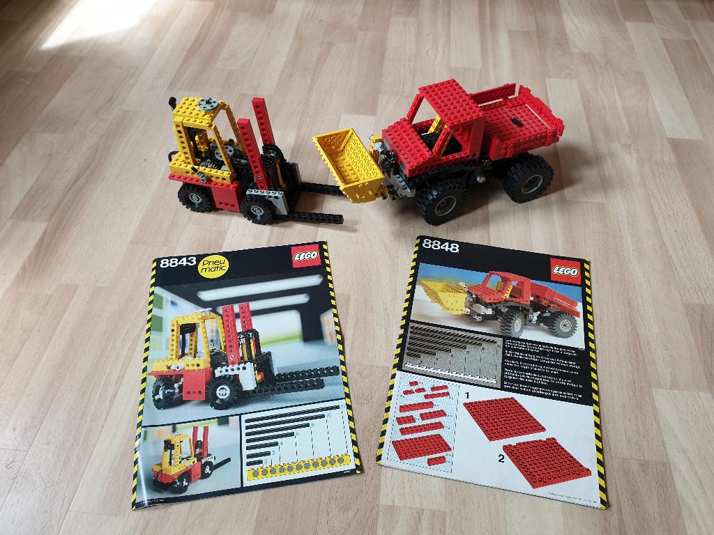 technisch lego 8843 8848, Kinderen en Baby's, Speelgoed | Duplo en Lego, Ophalen, Gebruikt, Complete set, Lego