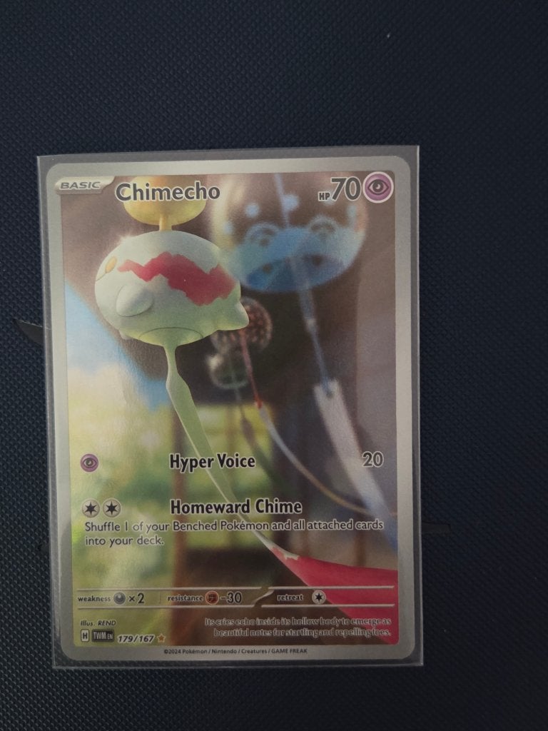 Chimecho #179/167, Ophalen of Verzenden, Zo goed als nieuw, Losse kaart