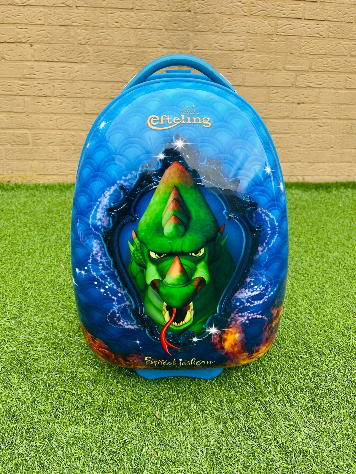 Efteling Trolley Draak Handbagage (40x30x25) - Prima Staat, Kinderen en Baby's, Ophalen of Verzenden, Gebruikt