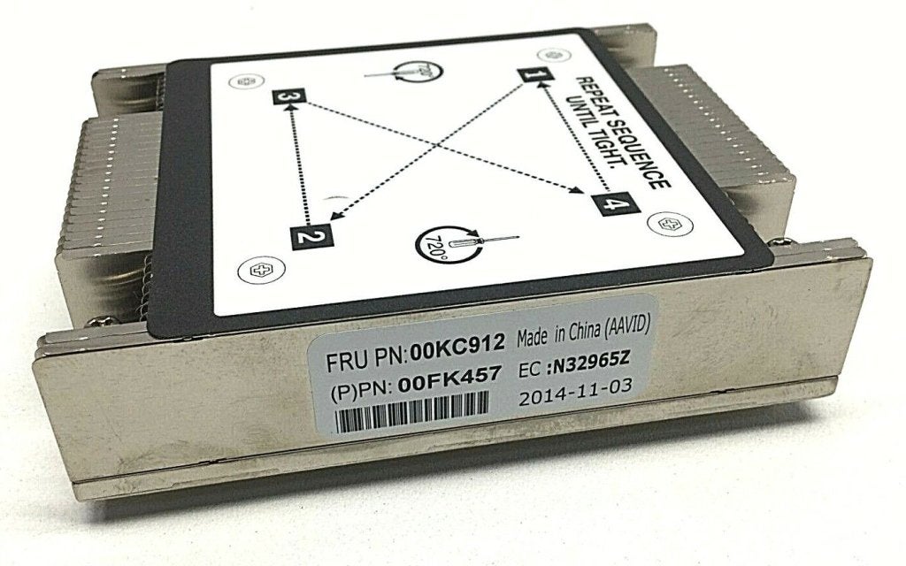 IBM / Lenovo X3550 M5 Heatsink 00FK457, Computers en Software, Servers, Niet ingevuld, Niet ingevuld, Niet ingevuld