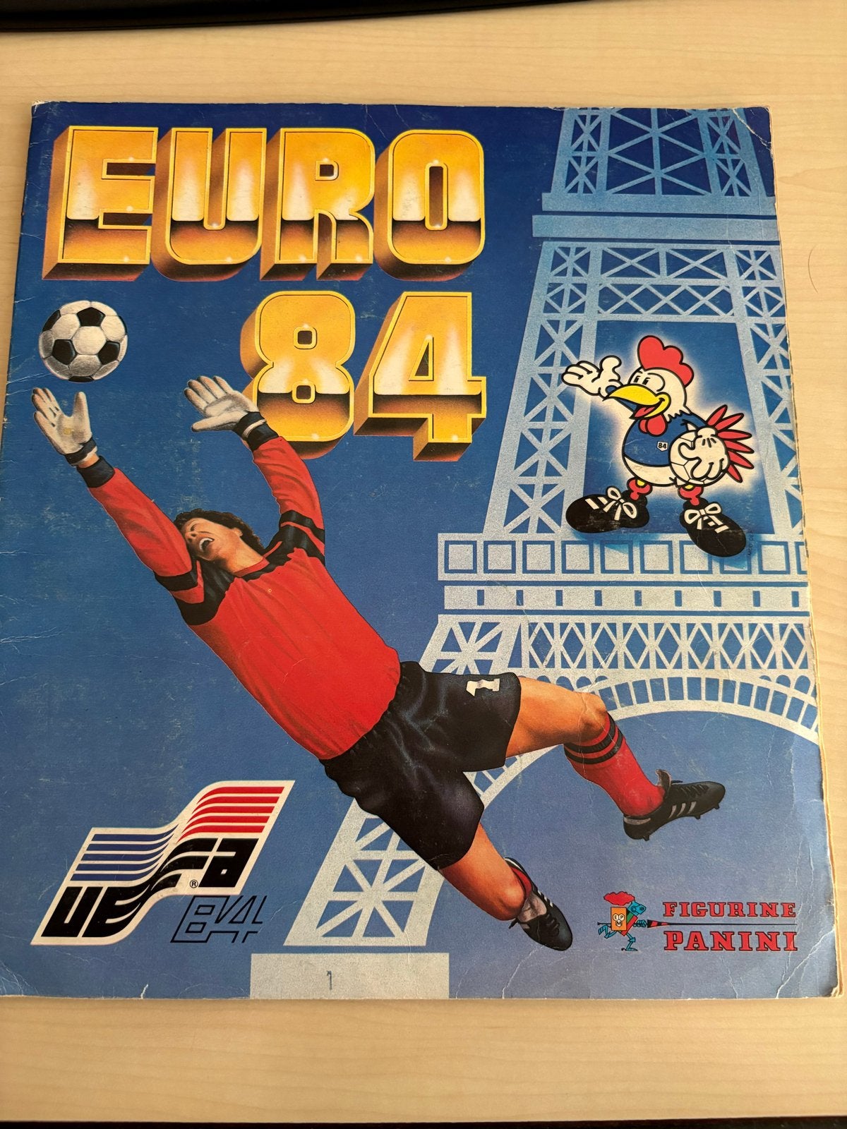 Panini Euro 84 Stickerboek Compleet, Ophalen of Verzenden, Gebruikt, Overige sporten, Boek of Tijdschrift