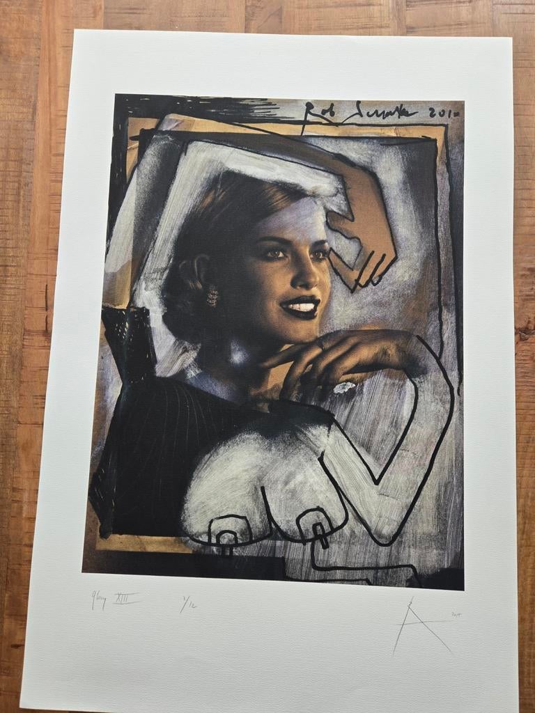 Glossy XIII Rob Scholte, Antiek en Kunst, Kunst | Litho's en Zeefdrukken, Ophalen of Verzenden