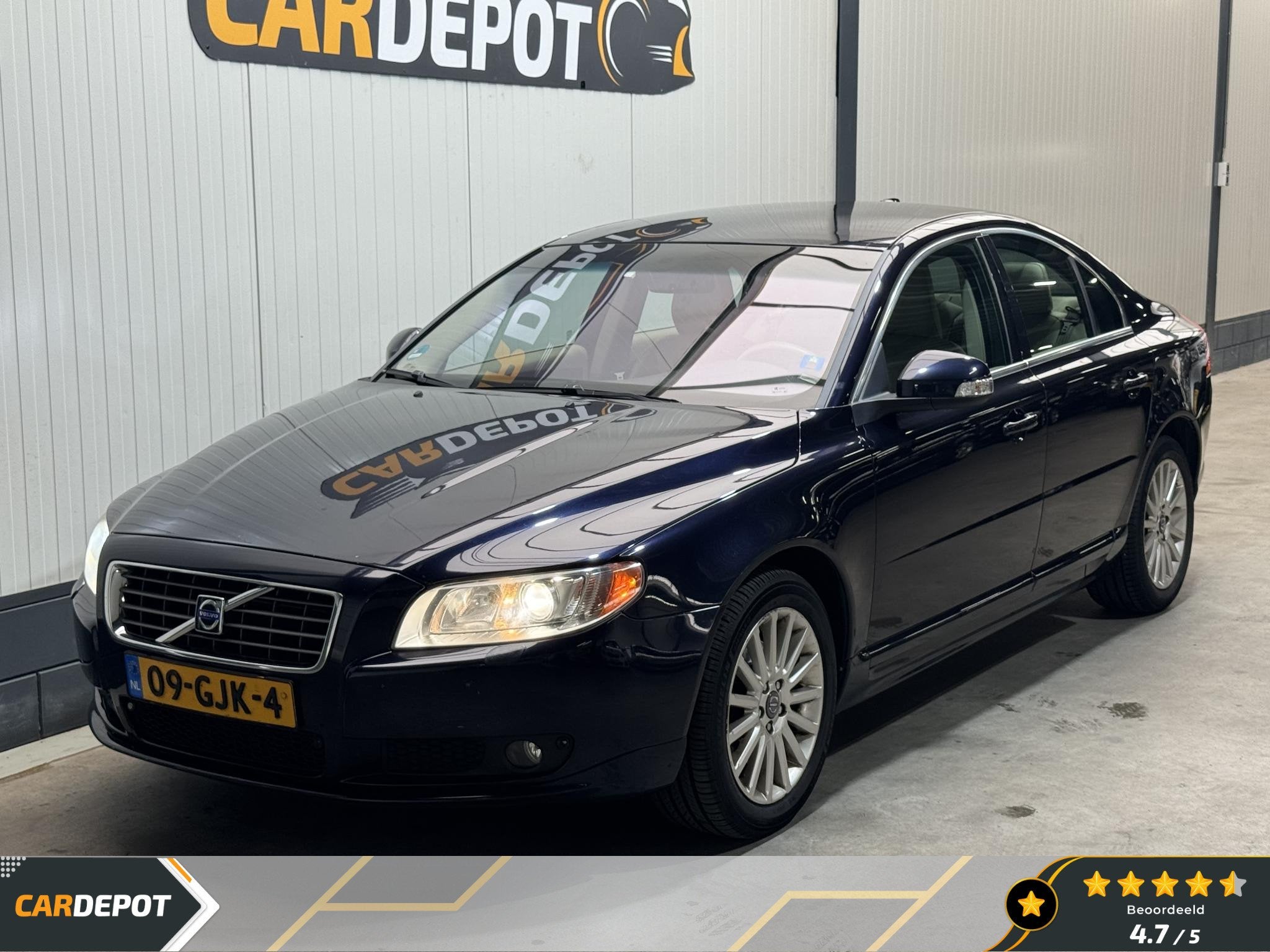 Volvo S80 2.4D Summum, Blauw, 1546 kg, 163 pk, Diesel