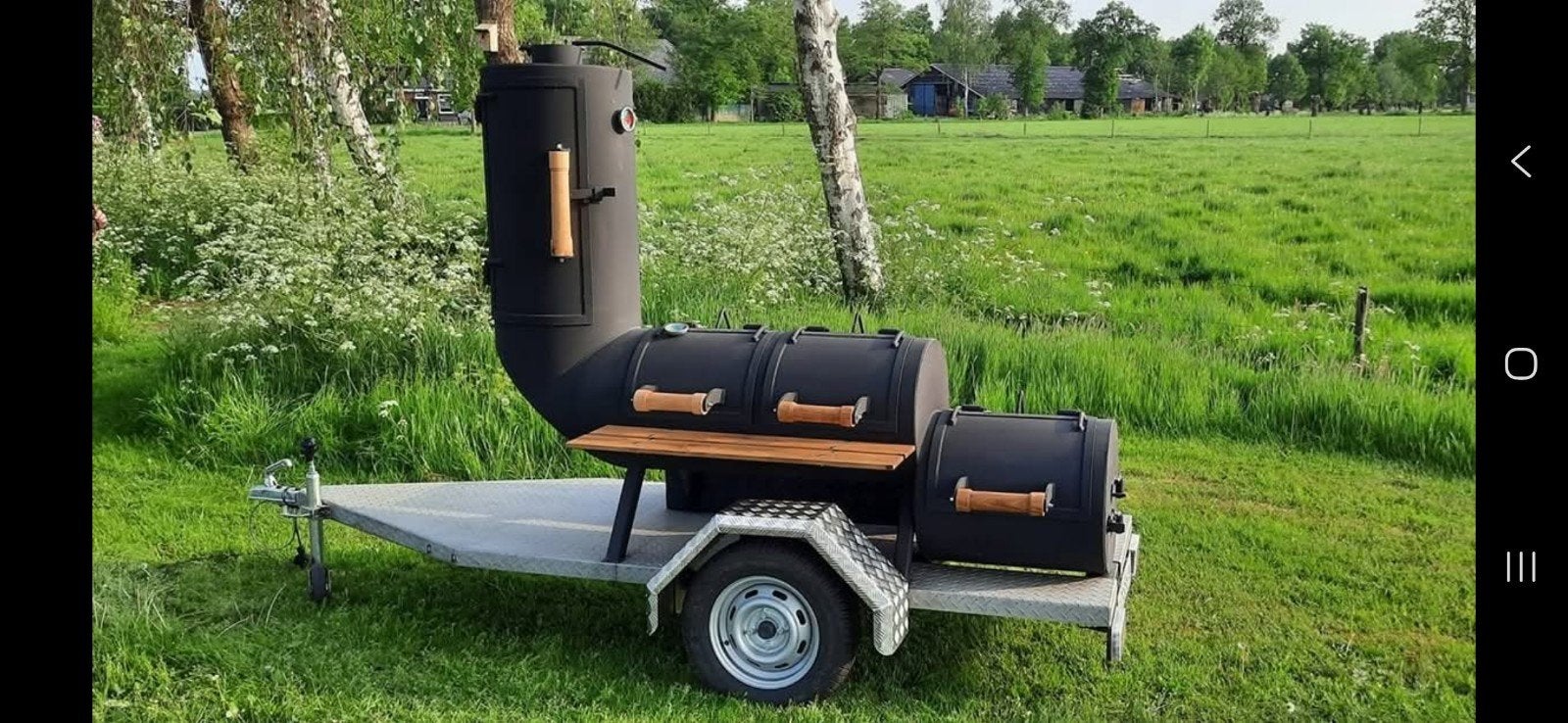 Grote Smoker 22", Ophalen, Gebruikt
