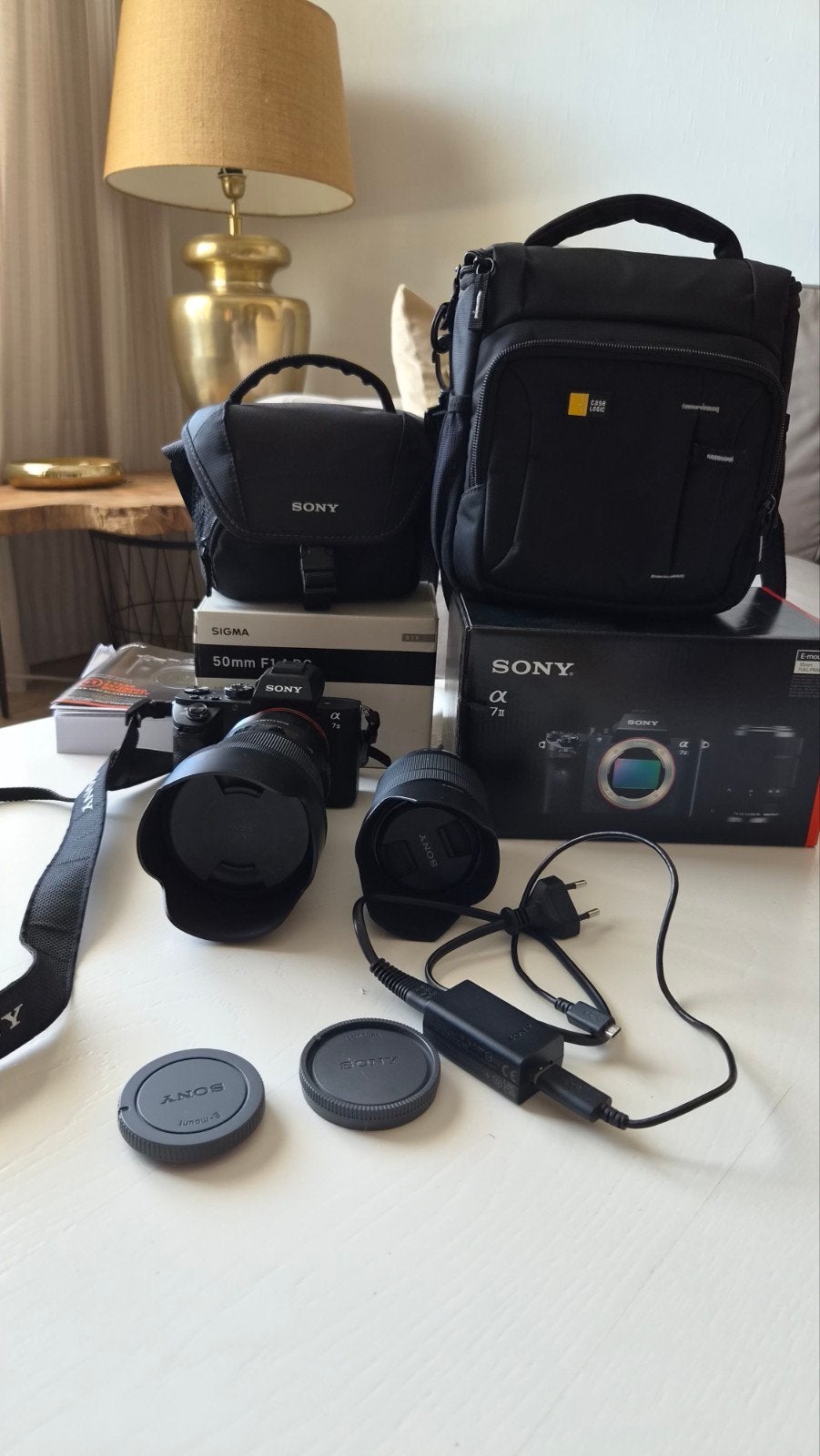 Sony a7ii , sigma 50mm f1.4, Audio, Tv en Foto, Fotocamera's Digitaal, Ophalen of Verzenden, Zo goed als nieuw, Sony, Minder dan 4 keer