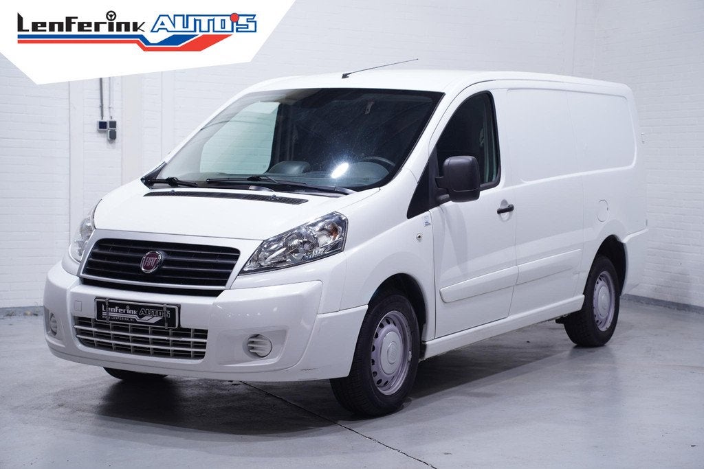 Fiat Scudo 2.0 MultiJet 128 pk L2H1 SX Airco Bumpers in Kleu, Auto's, Voorwielaandrijving, Euro 5, Gebruikt, 4 cilinders