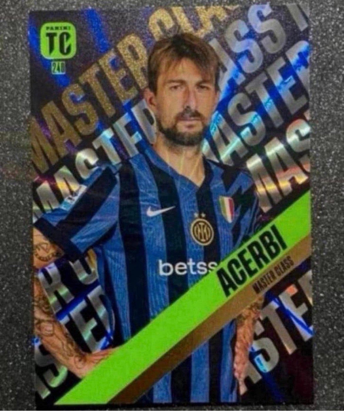 Panini Top Class 2025   MASTER CLASS   ACERBI   INTER MILAN, Verzenden, Zo goed als nieuw, Plaatje