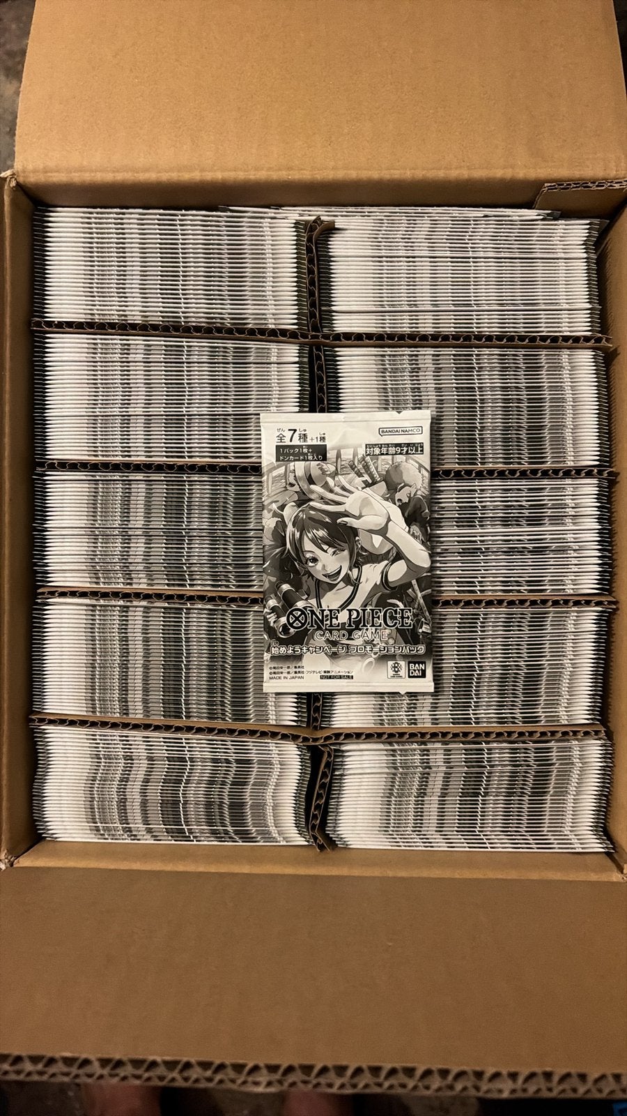 One piece promo packs, Ophalen, Zo goed als nieuw