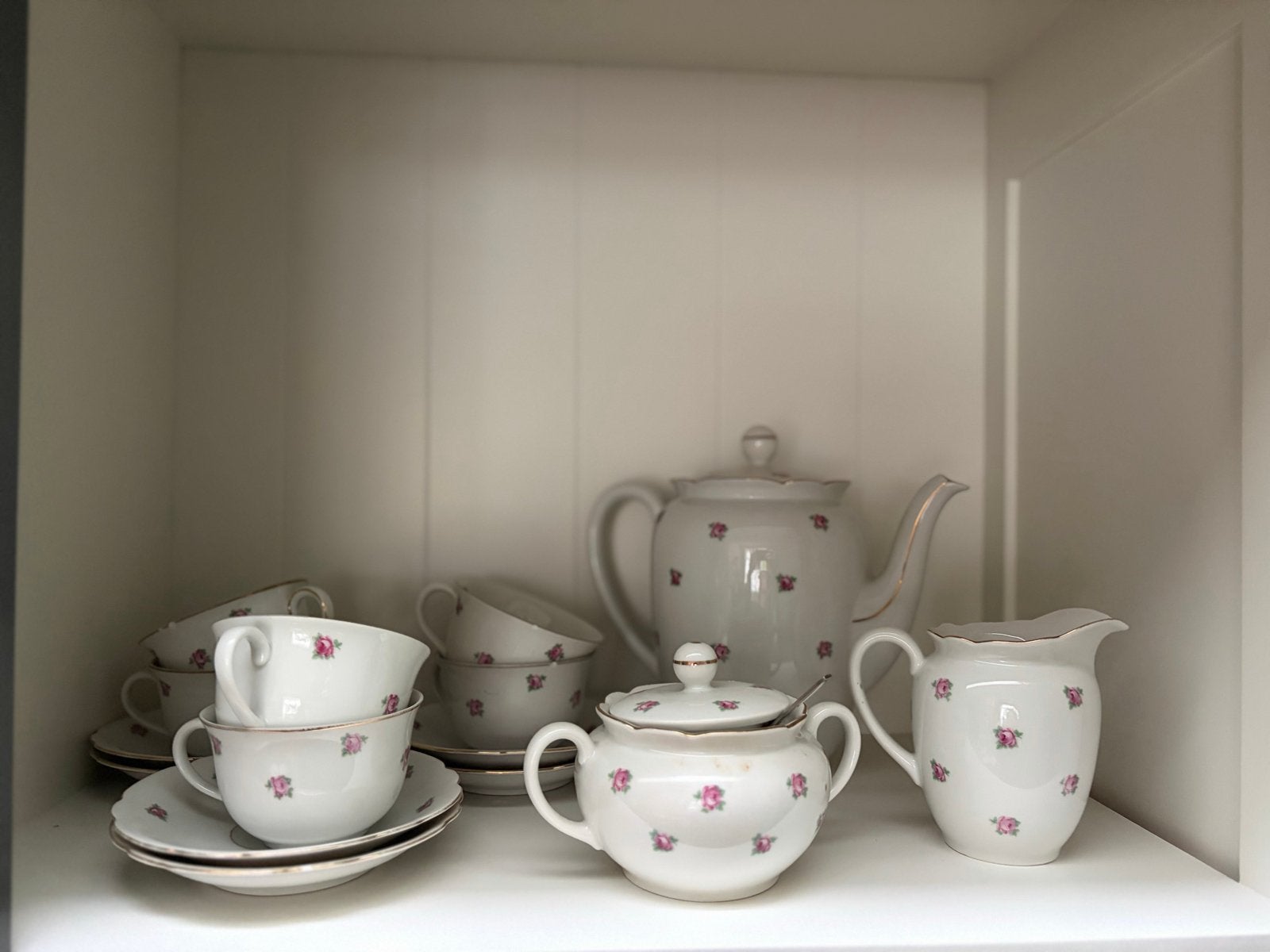 Koffieservies Johann Seltmann Vohenstraus Bavaria Elly, Ophalen of Verzenden, Porselein, Overige stijlen, Compleet servies