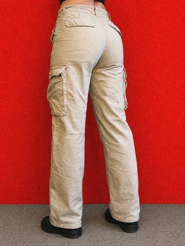 Dickies broek, Maat 38/40 (M), Beige, Ophalen of Verzenden, Zo goed als nieuw