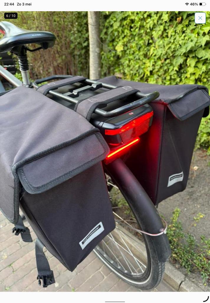 Stevige Newlooxs fietstassen voor dagelijks gebruik, Ophalen of Verzenden, Gebruikt