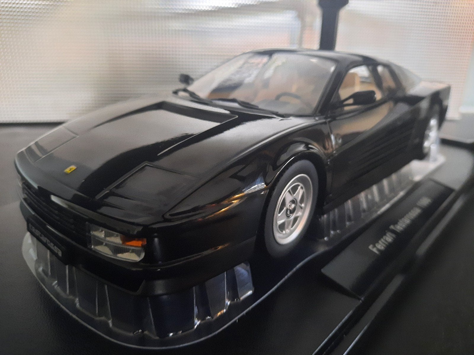 Ferrari Testarossa 1986 Schaal 1:18, Overige merken, Auto, K&K, Ophalen of Verzenden