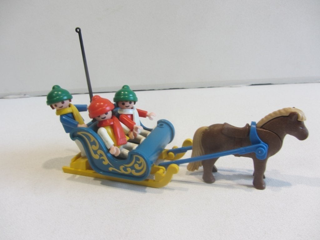 Playmobil 3391 Pony Met Arrenslee, Ophalen of Verzenden, Gebruikt, Complete set