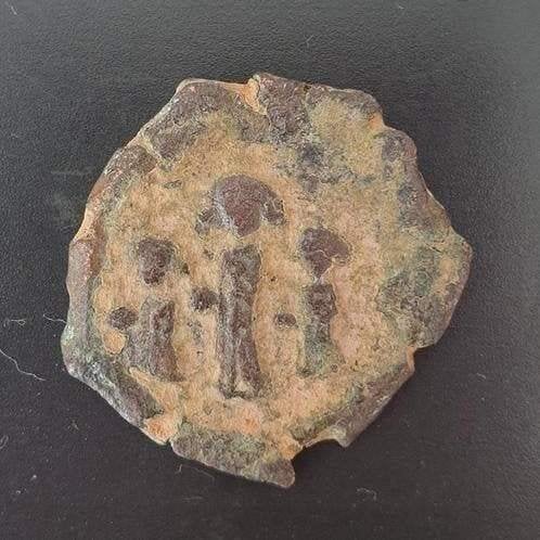 Byzantium Follis (40 Nummi) 615/616 Heraclius - Munt, Ophalen of Verzenden, Overige landen, Losse munt