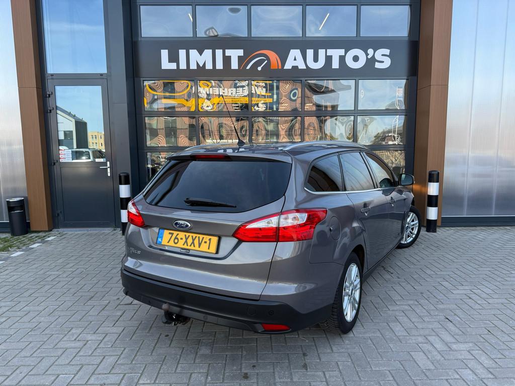 Ford Focus Wagon 1.6 TI-VCT Titanium Aut/Climate/Keyless/Cru, Gebruikt, 4 cilinders, Bruin, Origineel Nederlands