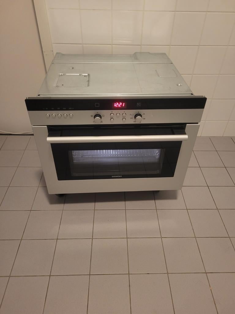 Mooie Siemens inbouw oven met magnetron functie te koop., Ophalen, Zo goed als nieuw, Oven met grill