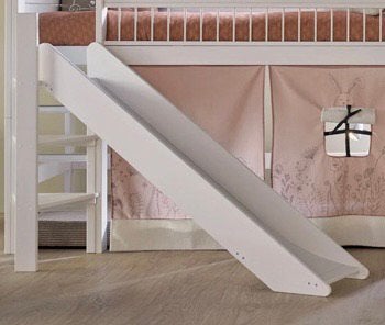 Lifetime glijbaan met trapje (white wash), Ophalen, Zo goed als nieuw, 140 tot 160 cm, 85 tot 100 cm