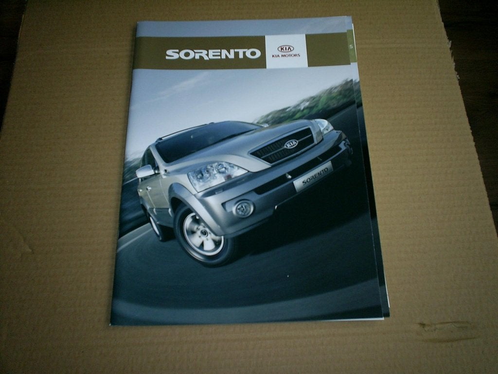 Kia Sorento + Prijslijst + Specificaties en Accessoires, Verzenden, Zo goed als nieuw, Overige merken