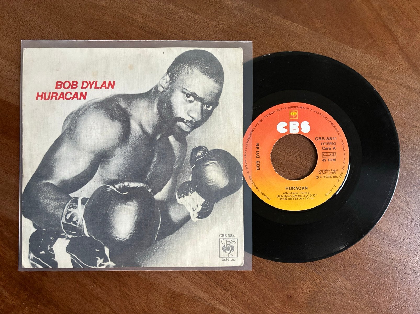 Bob Dylan - Hurricane, Ophalen of Verzenden, 7 inch
