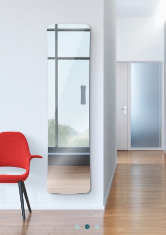 Electrische radiator paneel Zehnder folio glass 1496x541, Ophalen, Nieuw