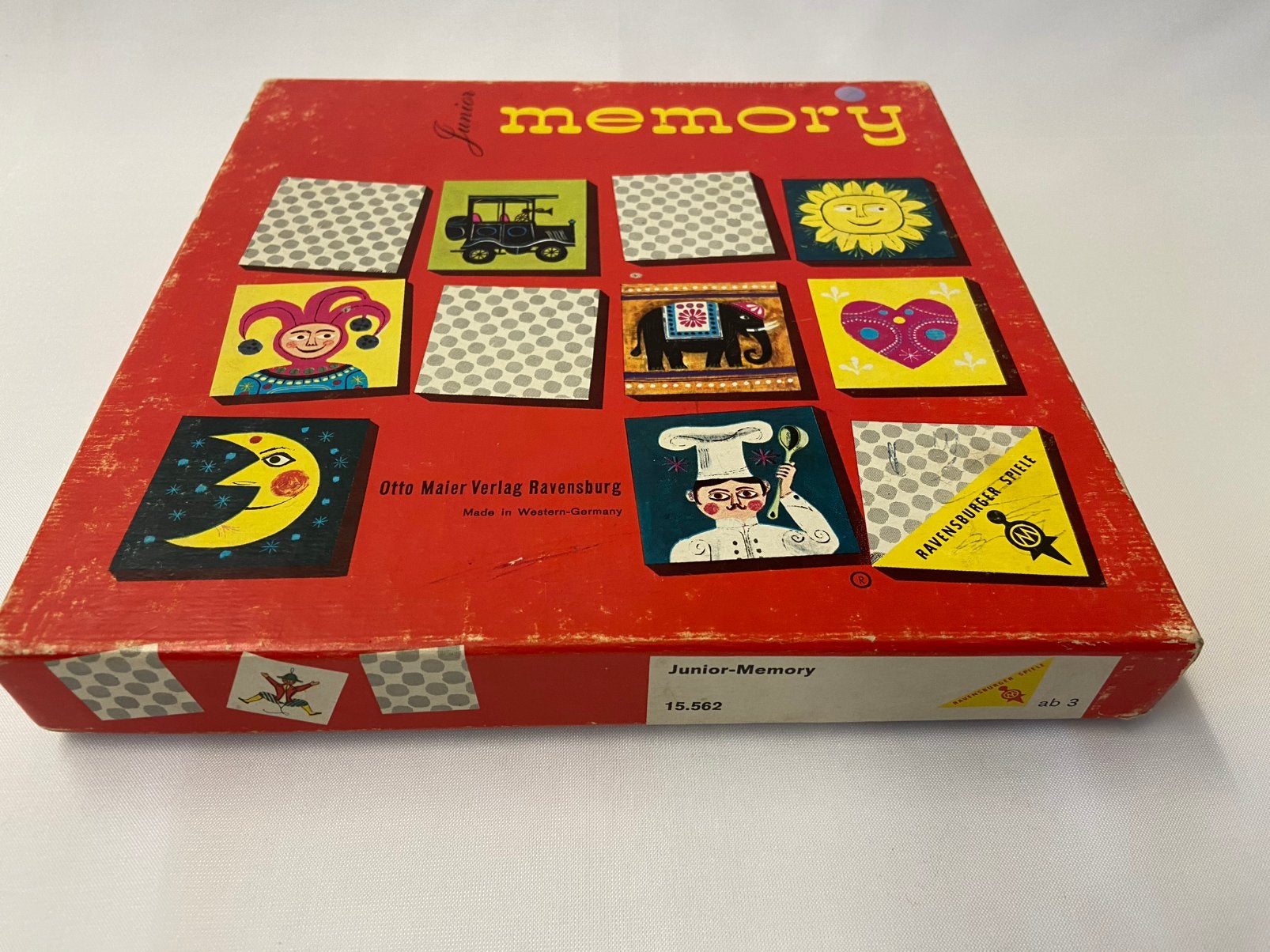 Ravensburger Spiele Junior Memory, Een of twee spelers, Ophalen of Verzenden, Gebruikt, Ravensburger