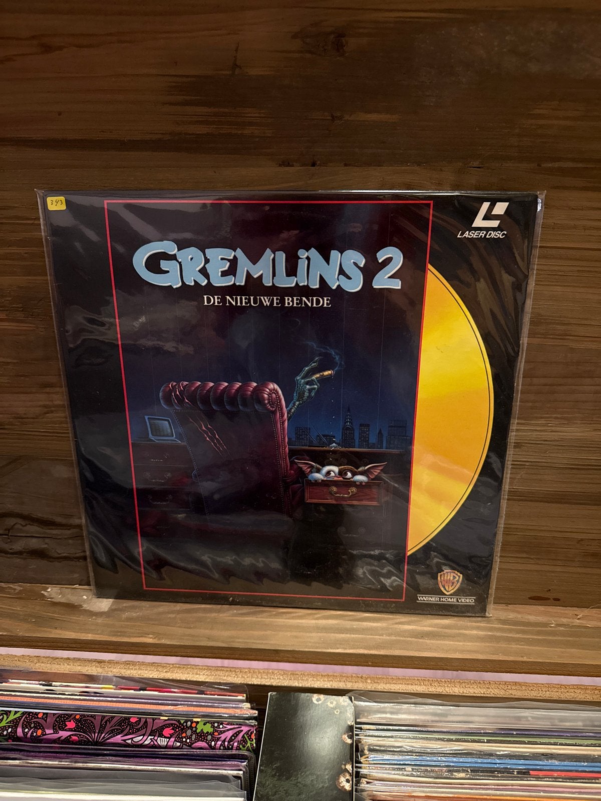 Gremlins 2: De Nieuwe Bende LaserDisc, Cd's en Dvd's, Dvd's | Overige Dvd's, Gebruikt, Vanaf 12 jaar, Ophalen of Verzenden