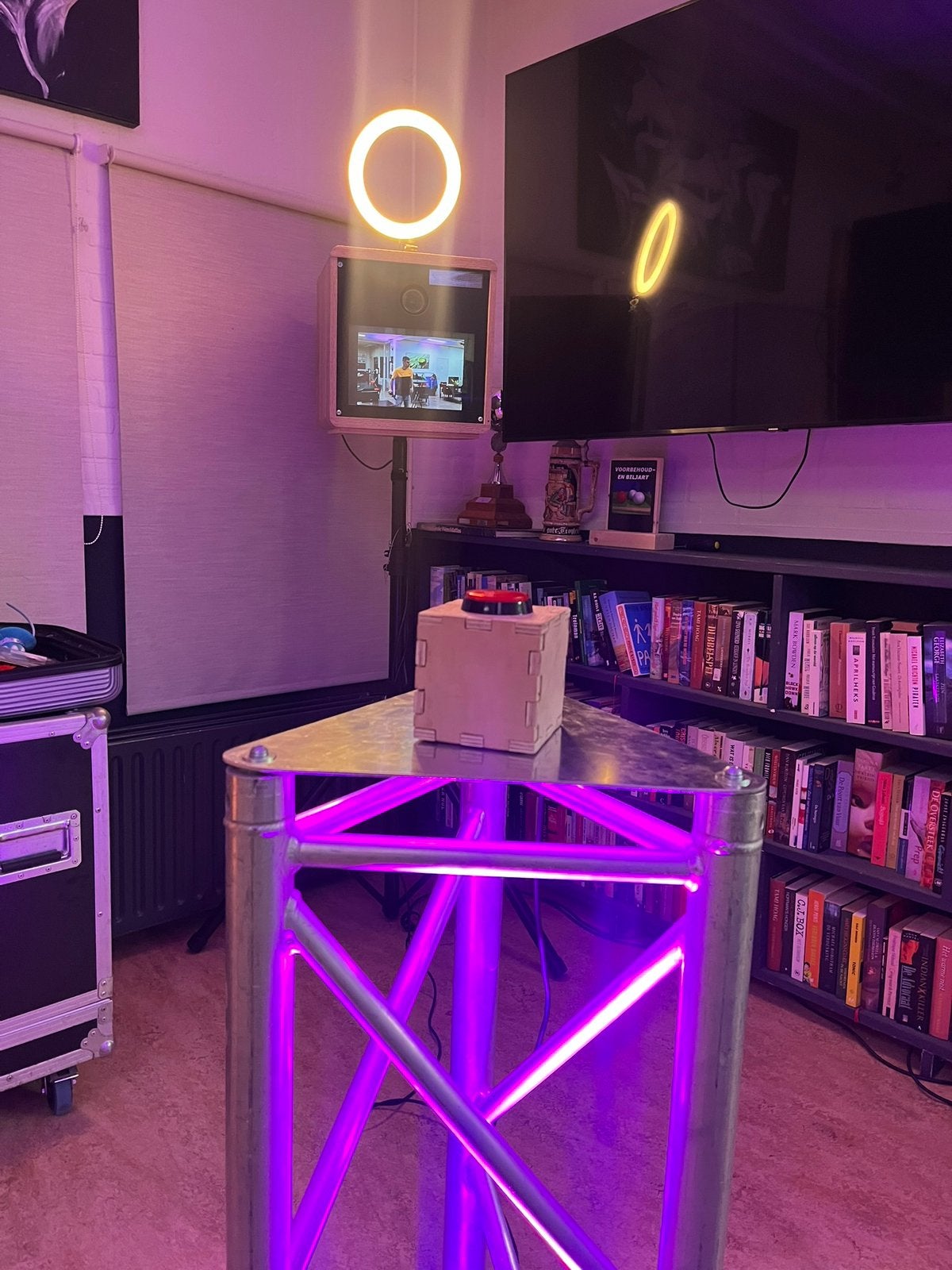 Te Huur: Betaalbare & Unieke PhotoBooth!, Ophalen, Nieuw, Verjaardag