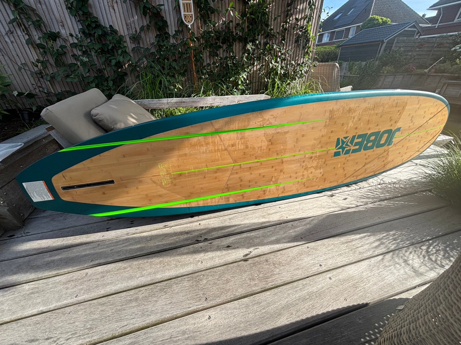 Sup-board Jobe Parana 11.6 350x79x13 compleet met peddel etc, Ophalen, Gebruikt, SUP-boards