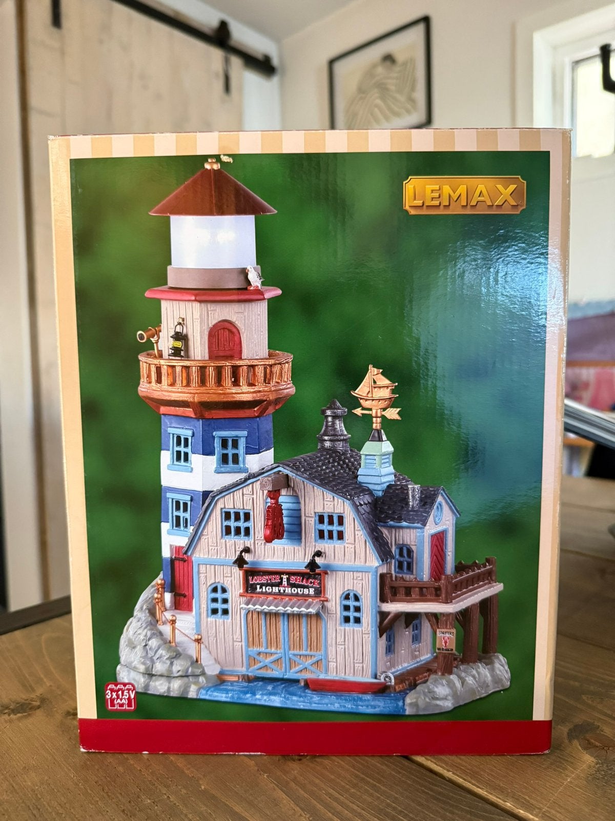 Lemax Lemax Lobster Shack Lighthouse 95484, Ophalen of Verzenden, Zo goed als nieuw