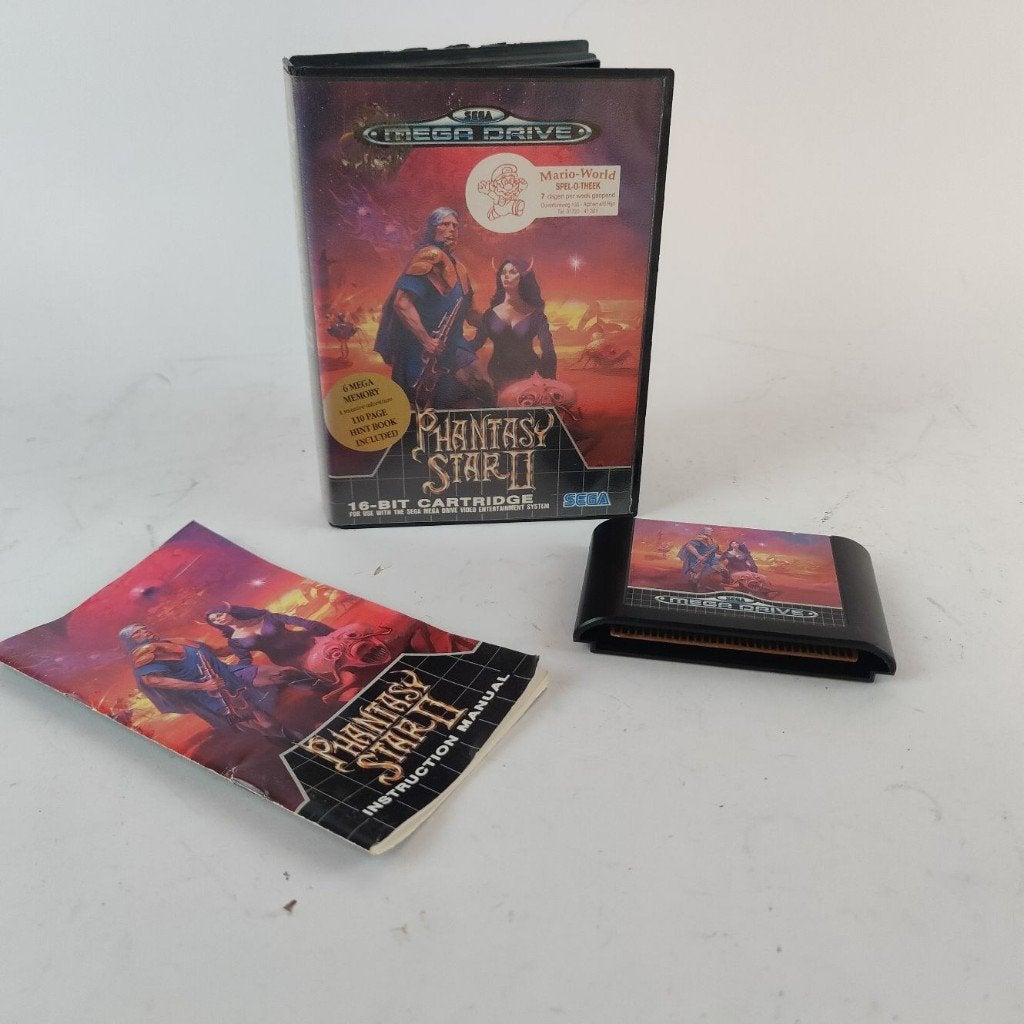 Phantasy Star 2 SEGA Mega Drive compleet || €129.99, 1 speler, Racen en Vliegen, Ophalen of Verzenden, Zo goed als nieuw