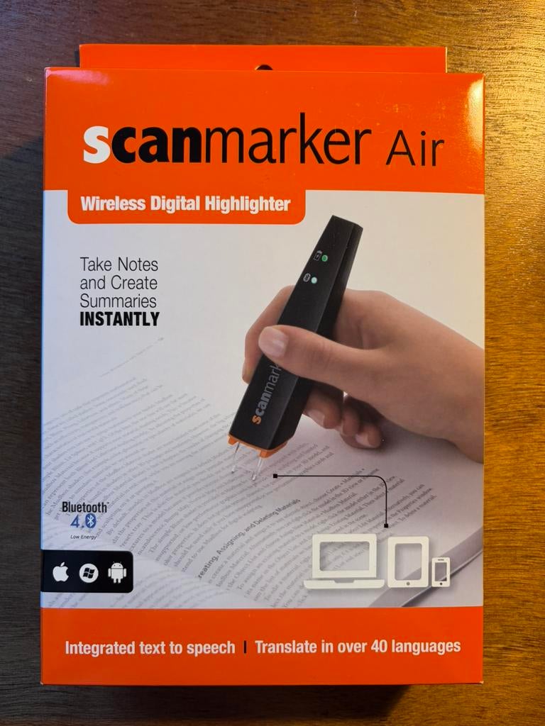 Scanmarker Air digitale pen om te scannen, Computers en Software, Scanners, Ophalen of Verzenden, Nieuw, MacOS