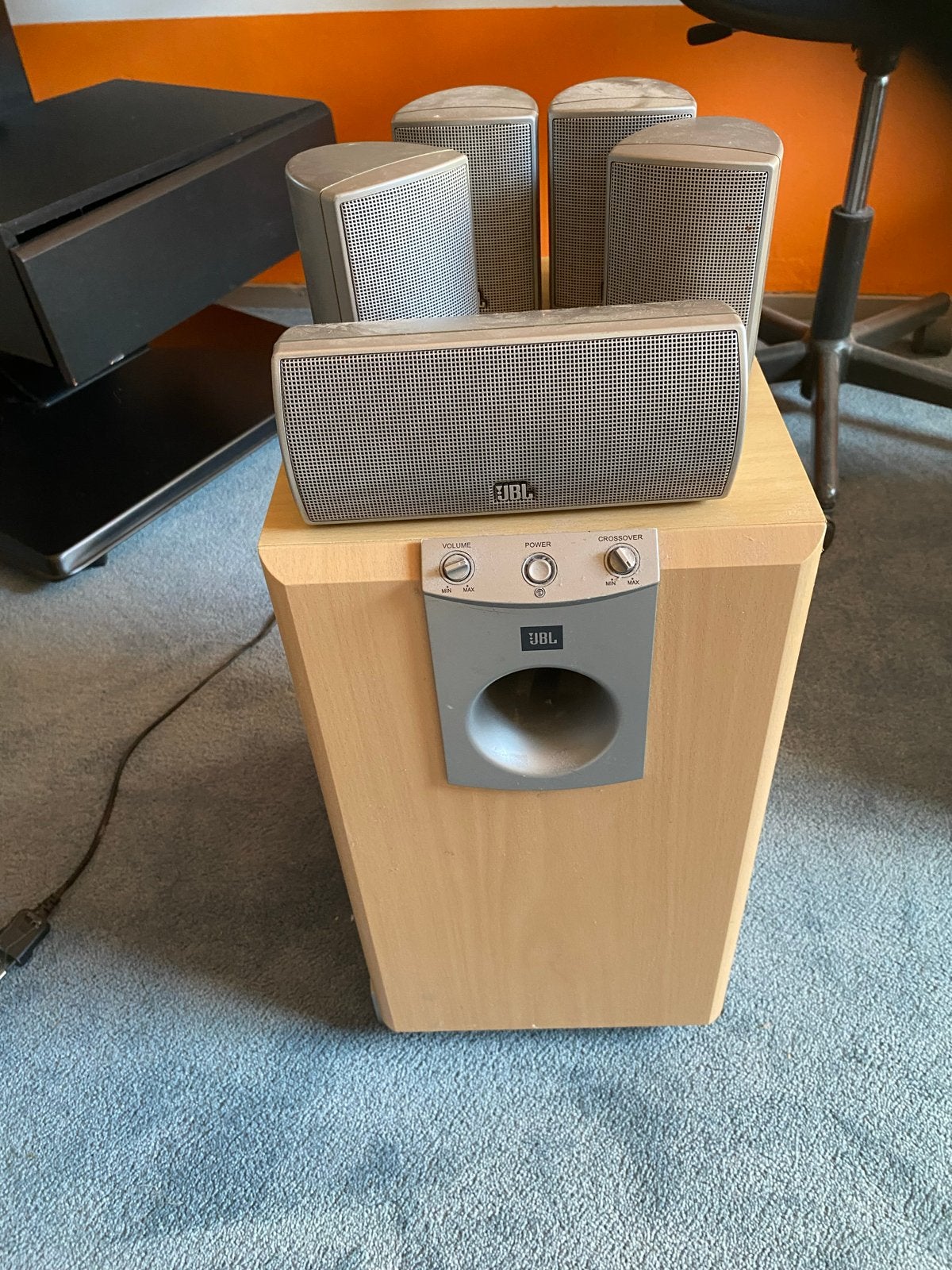 JBL Surround Set 6-delig - Complete Home Cinema Ervaring, Audio, Tv en Foto, Gebruikt, JBL, Ophalen of Verzenden, Surroundset