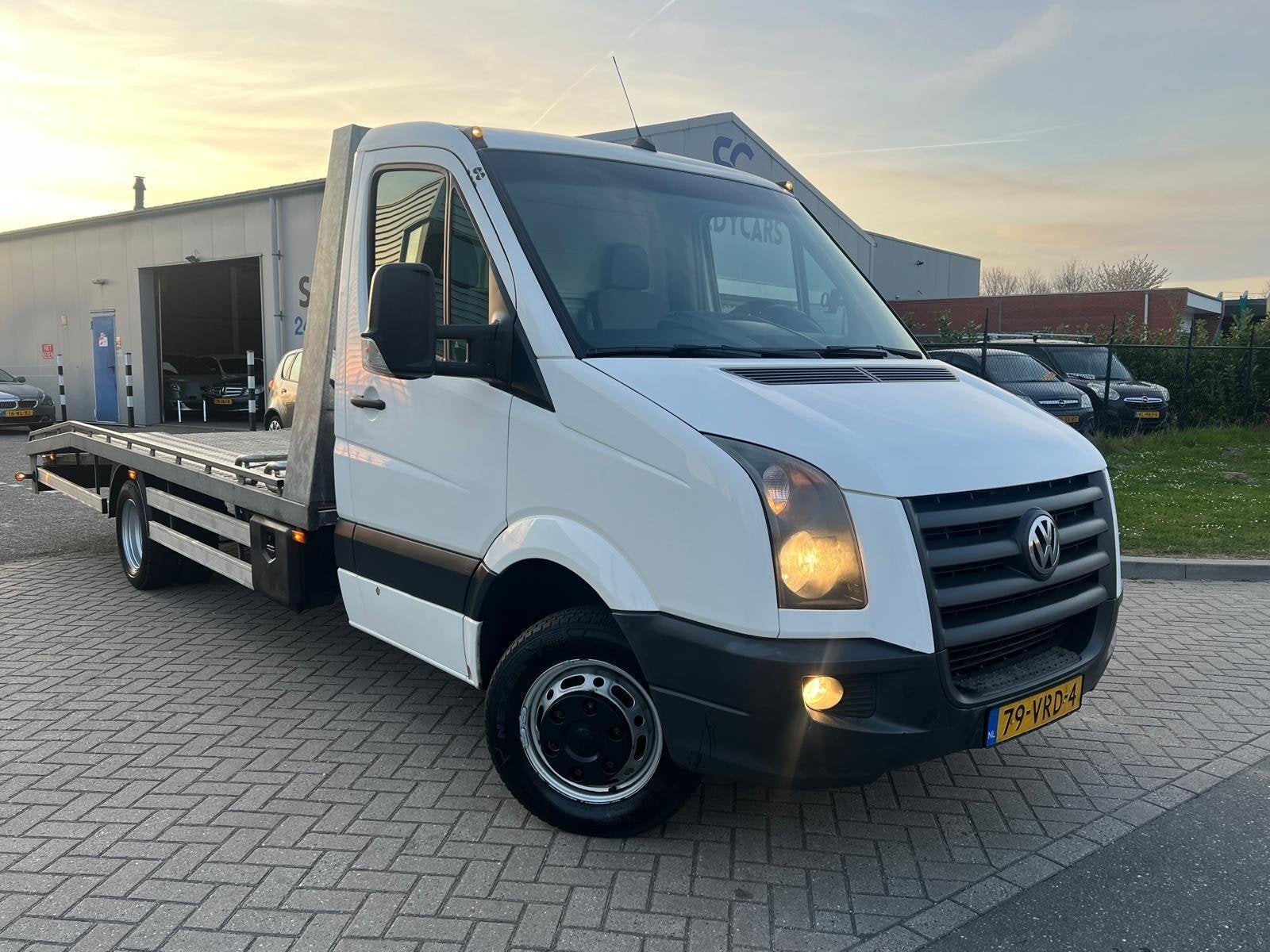 Volkswagen Crafter Bestel 32 2.5 TDI L4H3 Airco N.A.P, Stof, Gebruikt, Volkswagen, Origineel Nederlands