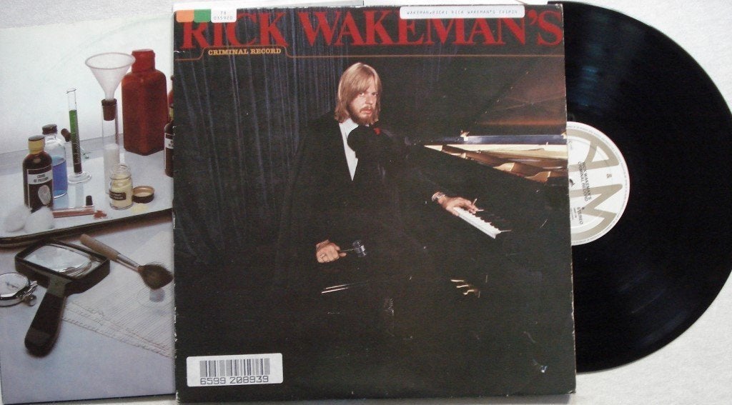 Rick Wakeman - Rick Wakeman's criminal record, LP, Gebruikt, Overige genres, Ophalen of Verzenden
