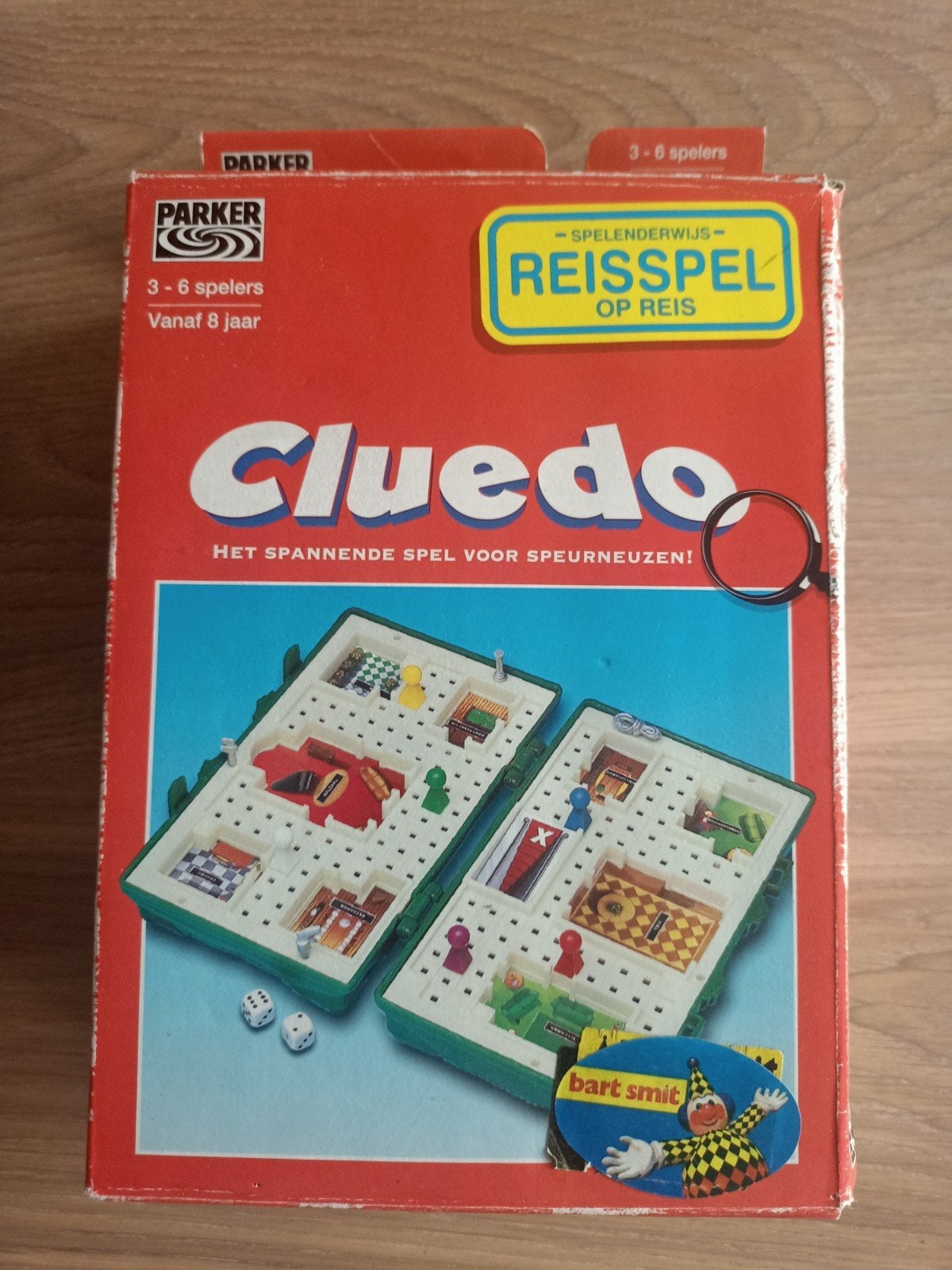 Cluedo Reisspel - Het spannende spel voor speurneuzen!, Parker, Gebruikt, Vijf spelers of meer, Ophalen of Verzenden