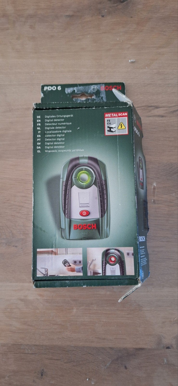 Bosch PDO 6 Digitale Detector Metaalscanner, Doe-het-zelf en Verbouw, Ophalen of Verzenden